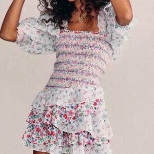 Yvonne and Love Floral Mini Dress